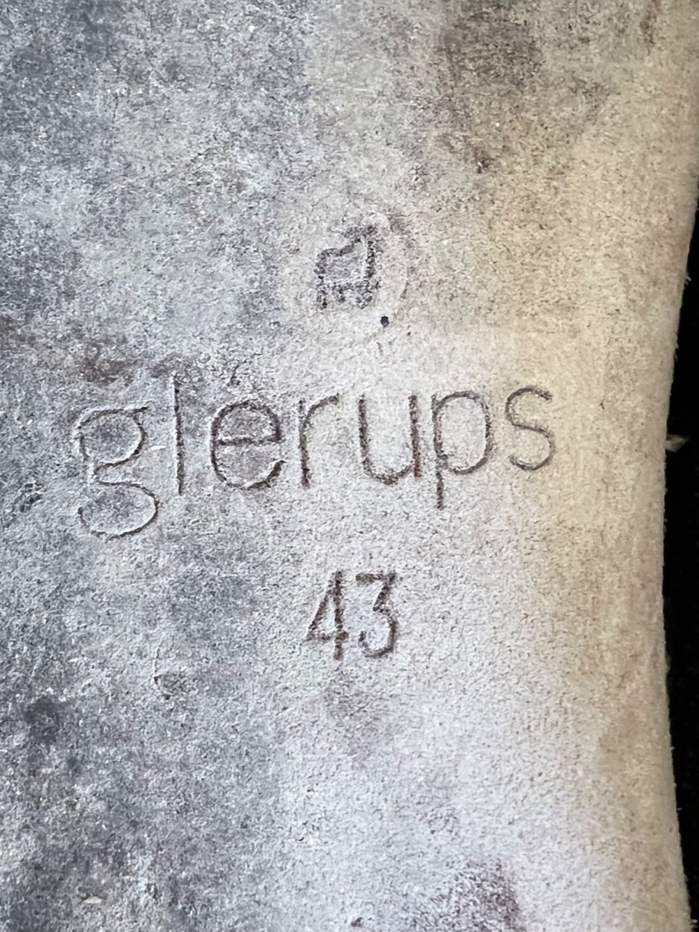 GLERUPS Wool Slip Ons in 'Denim' - 43/ 10 - Picture 11 of 11